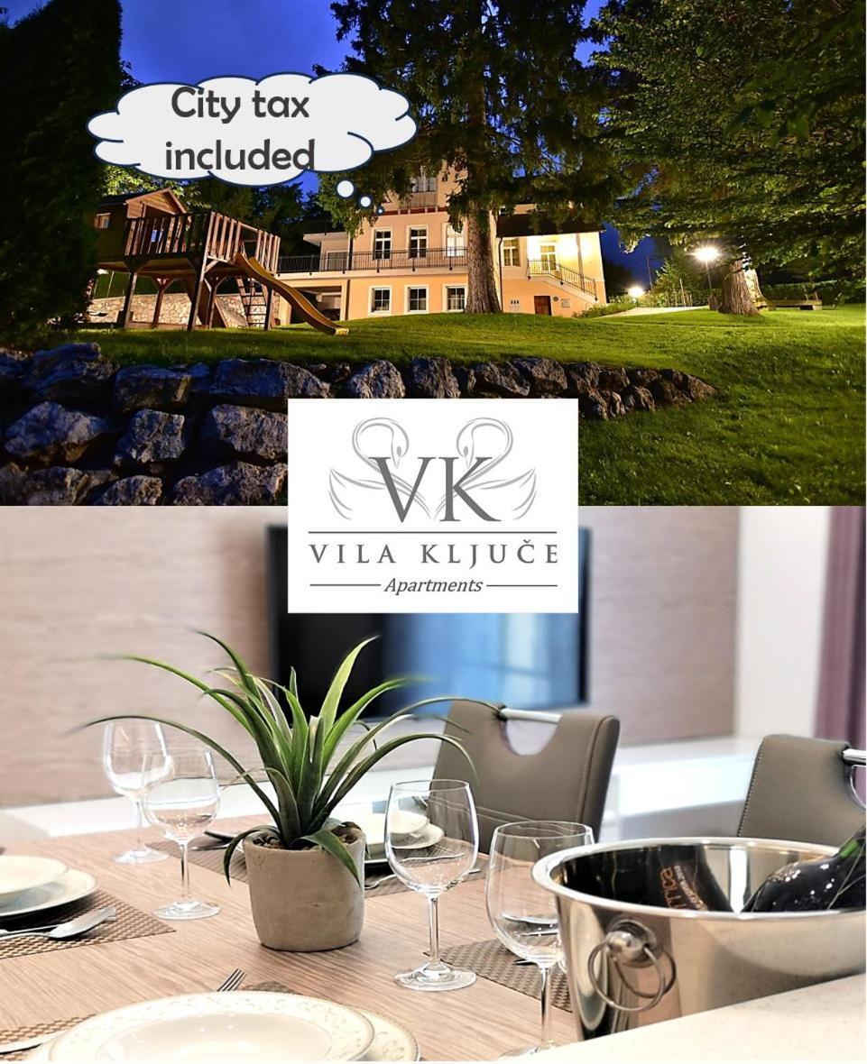 Vila Kljuce Apartments Блед Екстериор снимка